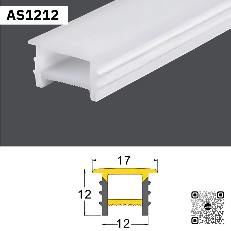 Thanh Silicon Uốn Dẻo Gắn Âm| AS1212